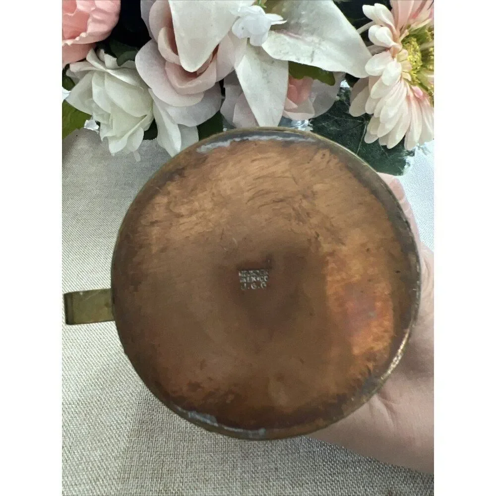 Vintage Hechden Mexican Brass & Copper Tankard – JGG Marked
